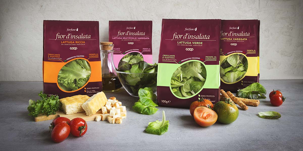 L'insalata di Kilometro Verde arriva in Coop Lombardia